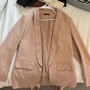 Tan blazer